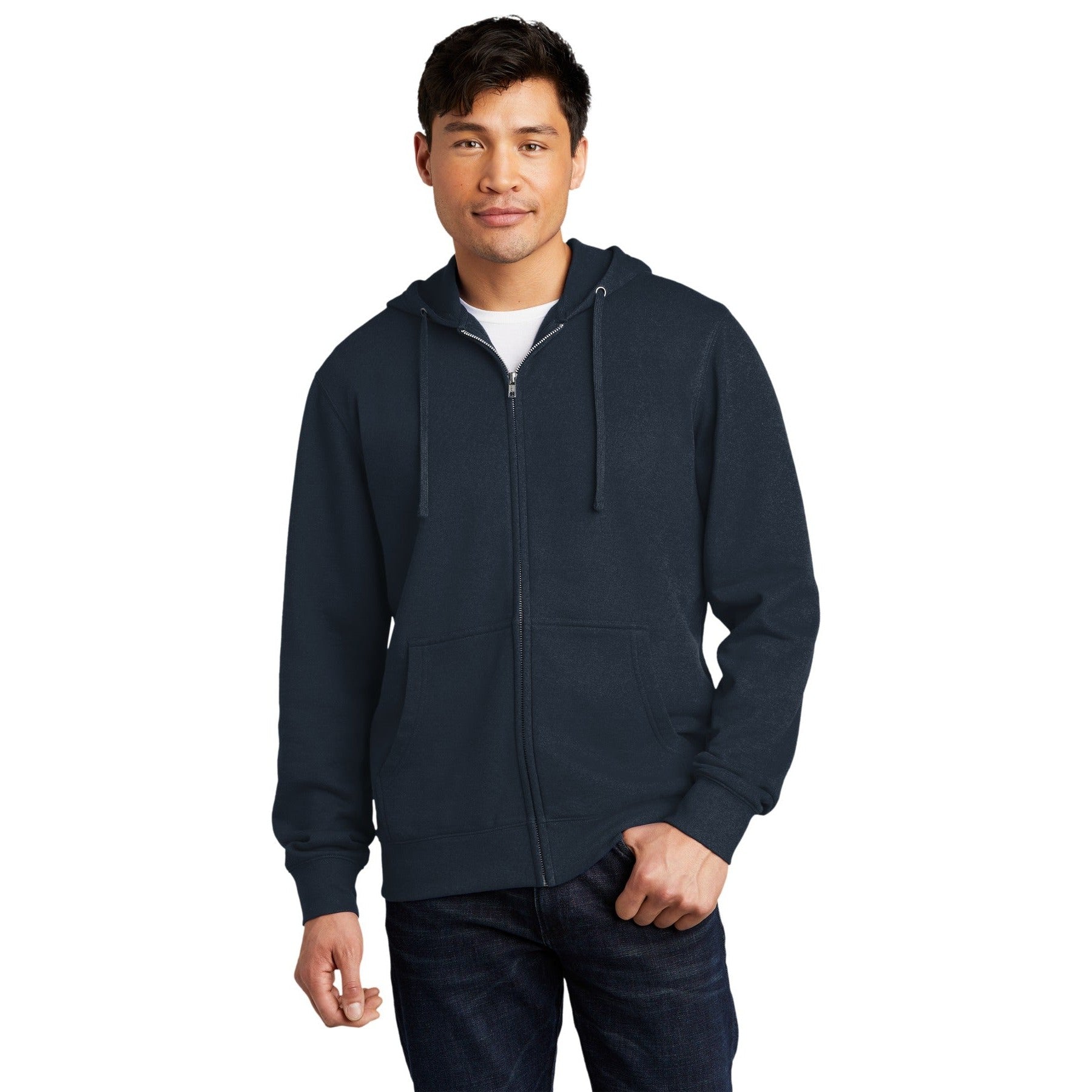 District-District® V.I.T.™Fleece Full-Zip Hoodie DT6102-MedTech-11